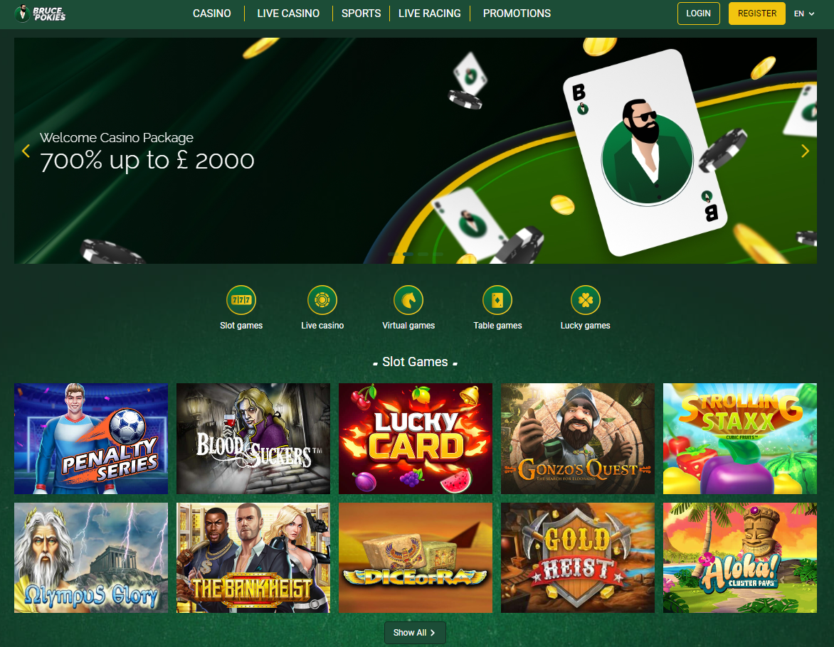 Bruce Pokies Unraveling the World of Online Gaming